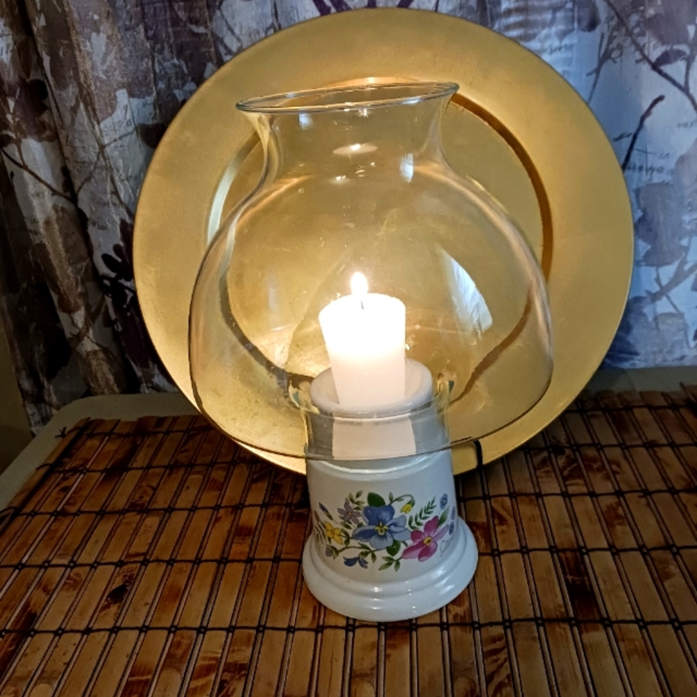 Himark Candleholder with Glass Globe